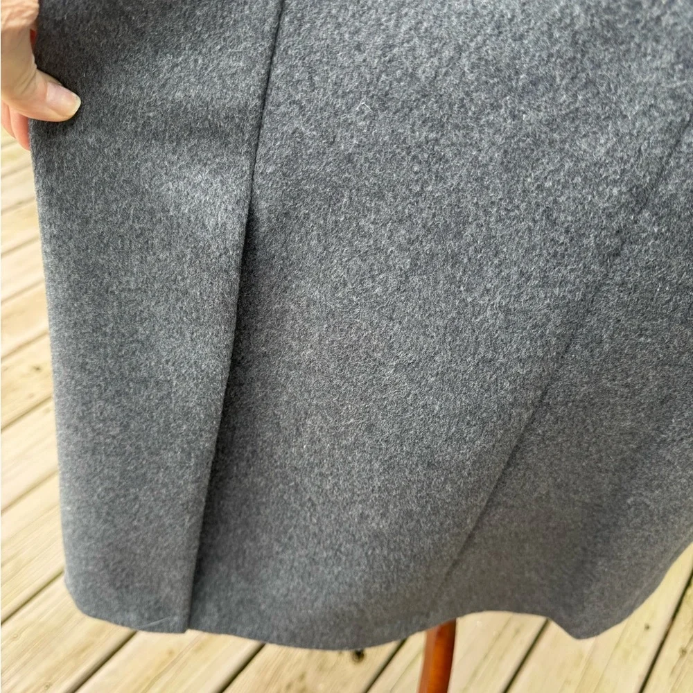 KARL LAGERFELD NWT WINTER ZIP AND SNAP COAT IN HEATHER GRAY XL - Picture 8 of 16